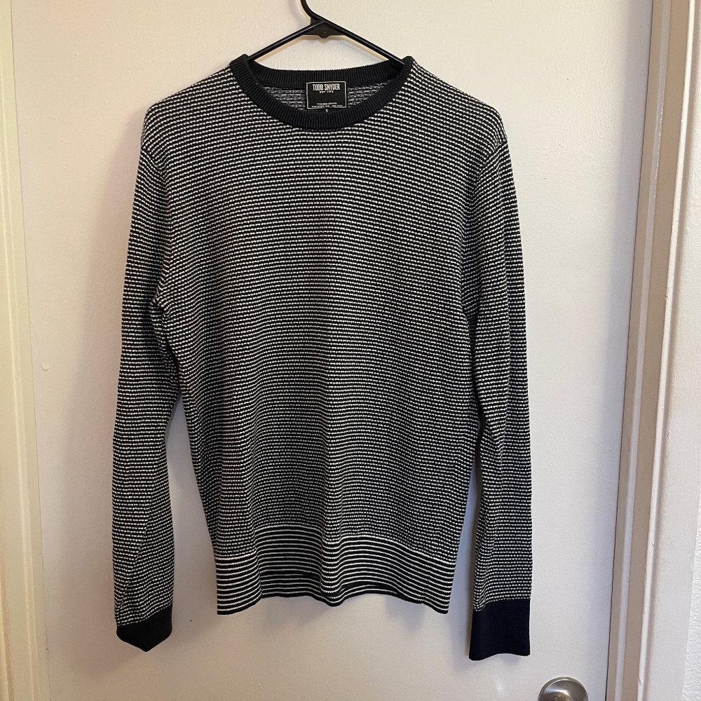 Todd Snyder Long Sleeve Pullover Crewneck